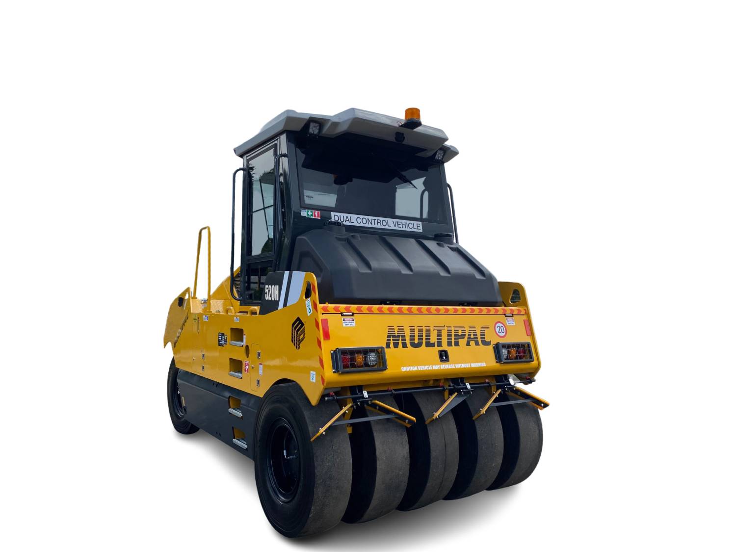 Multipac 520H Multi Tyre Roller front side part